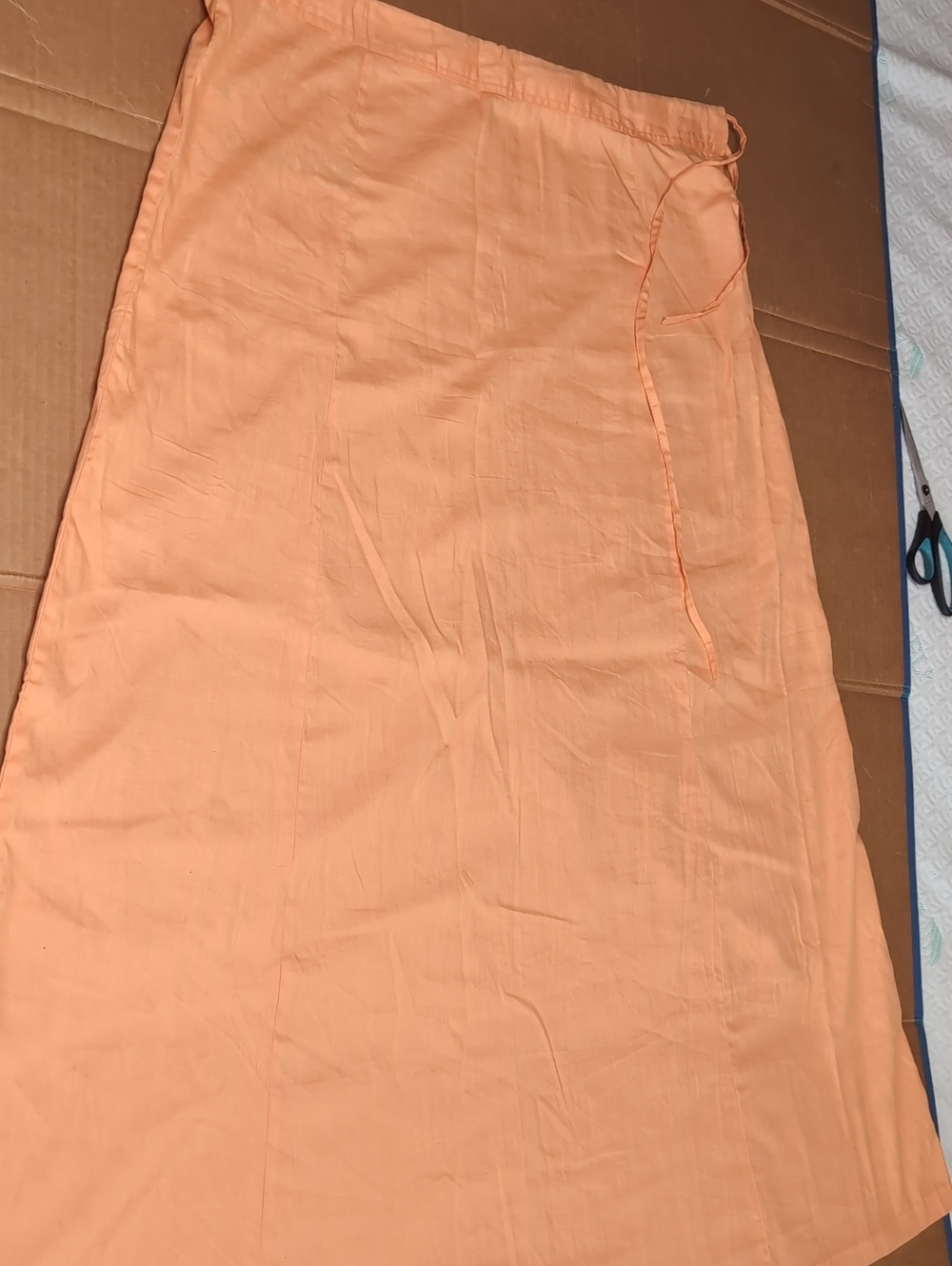 Women's Peach A-Line Skirt